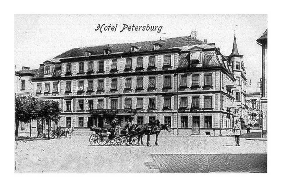 Pēterburgas viesnīca 20. gs. sākumā.