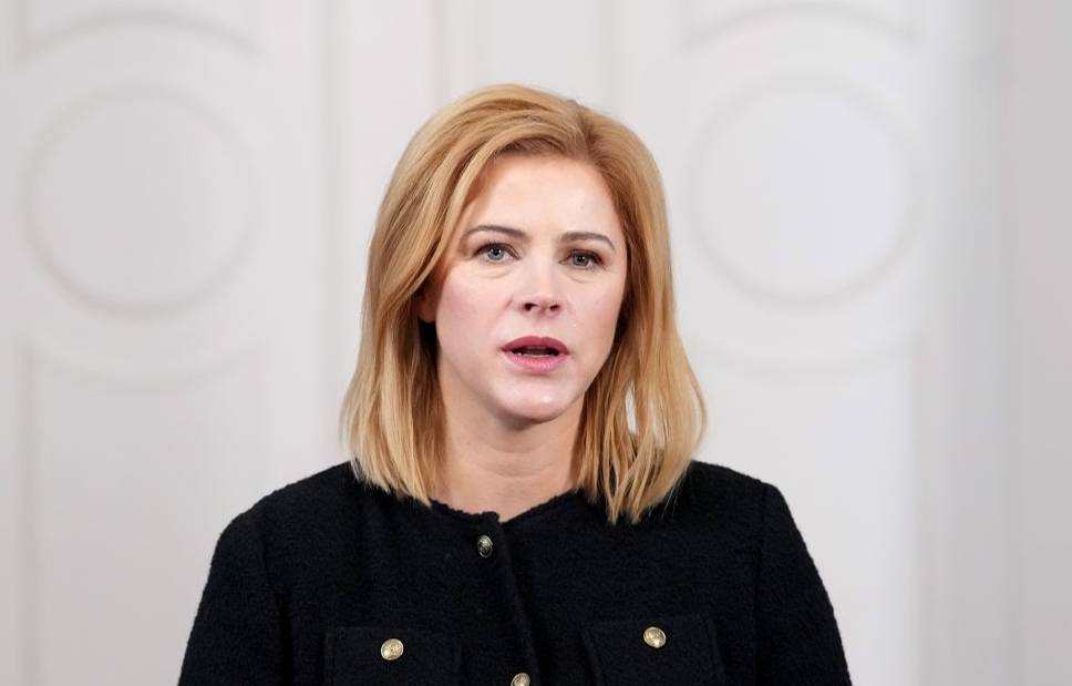 Ministru prezidente Evika Siliņa. 