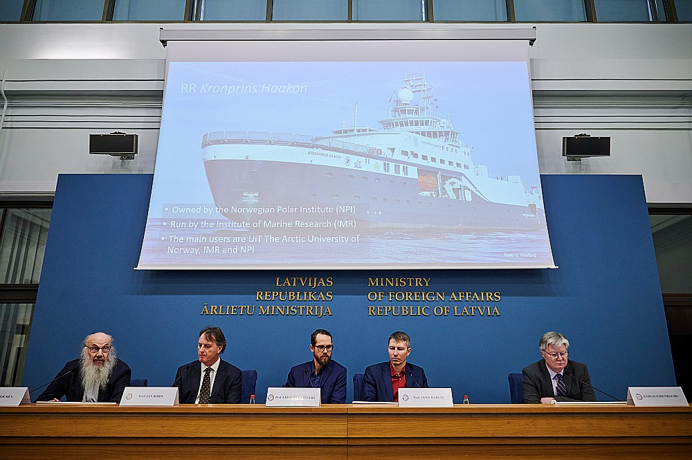 Ārlietu ministrijā notika seminārs "Latvija Arktikā II".