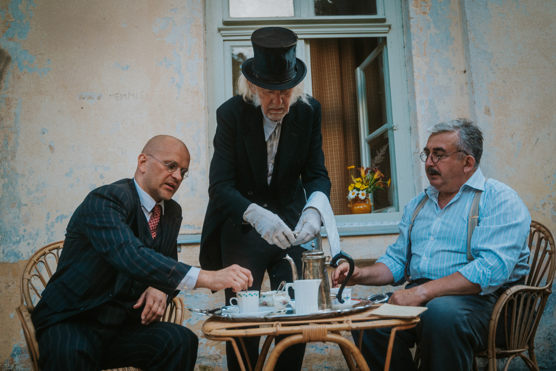Daudzsēriju filma "Pansija pilī".