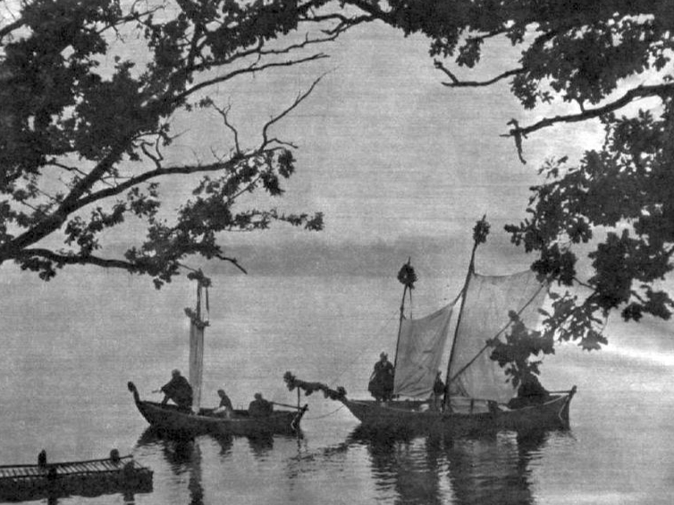 Filmas "Pūt, vējiņi!" kadrs.