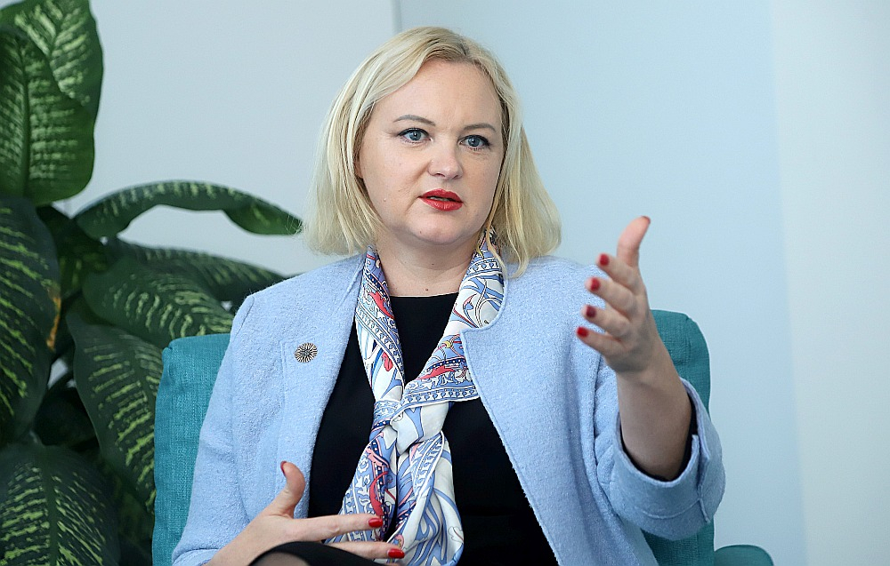 Krievijas un Batkrievijas sportistu piedalīšanās Parīzes olimpiādē nav pieņemama, uzskata LATO ģenenerālsekretāre Sigita Struberga.