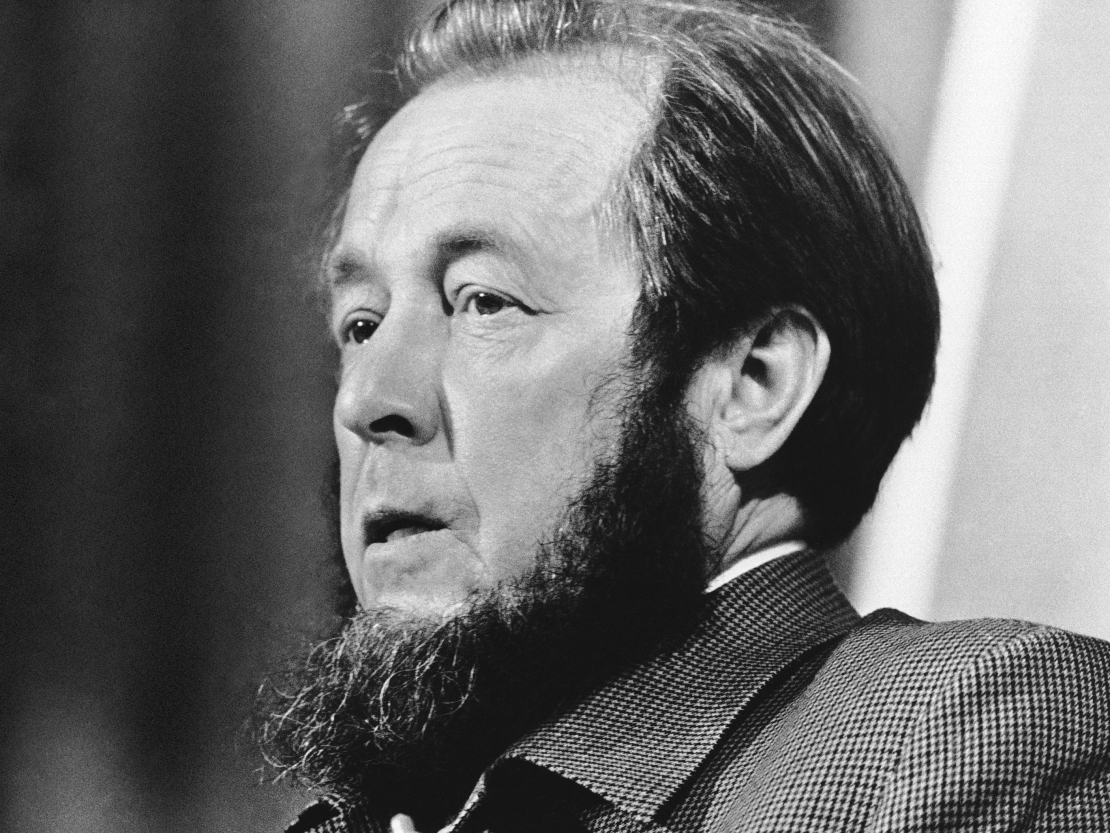 Aleksandrs Solžeņicins 1974. gadā Stokholmā.