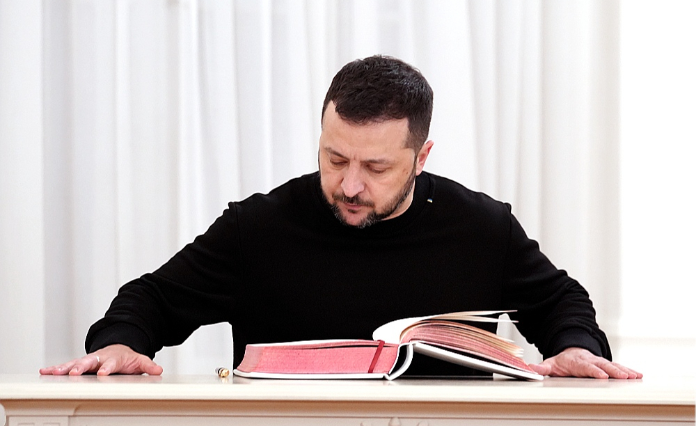 Ukrainas prezidents Volodimirs Zelenskis.