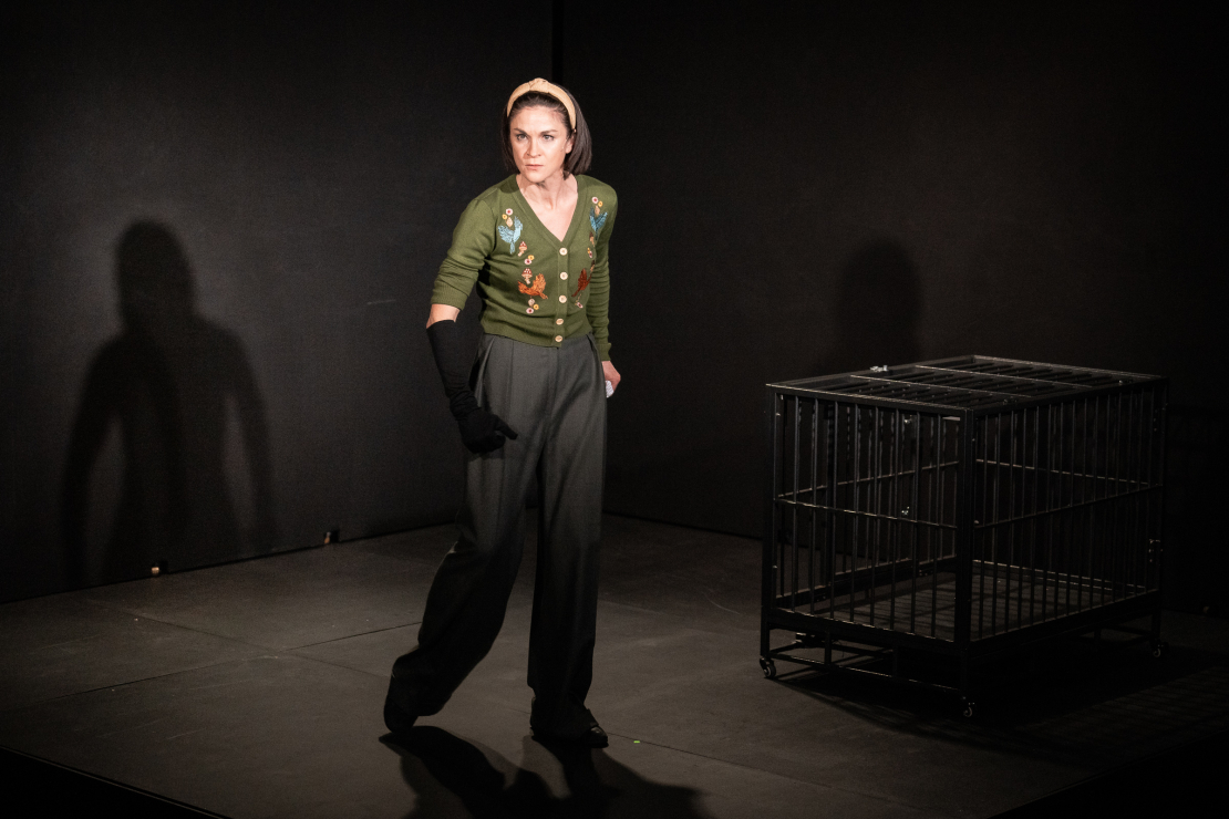 Ilze Ķuzule-Skrastiņa monoizrādē "Visas viņas".