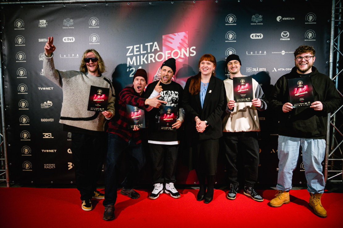 "Zelta mikrofons". Nominantu izziņošana. 