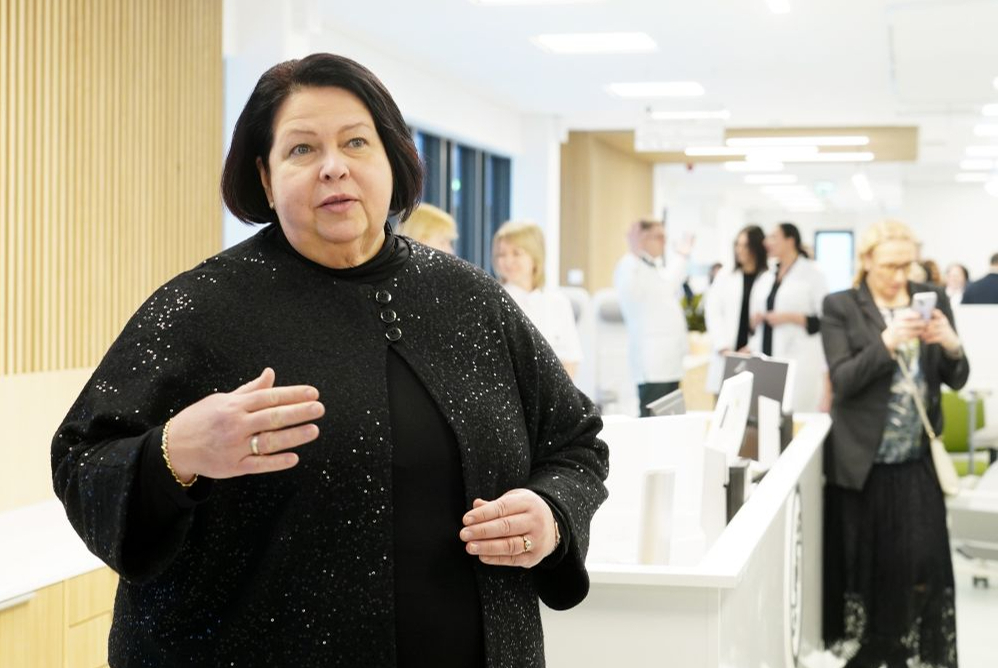 Rīgas Austrumu klīniskās universitātes slimnīcas (RAKUS) Ķīmijterapijas un hematoloģijas klīnikas vadītāja Sandra Lejniece.