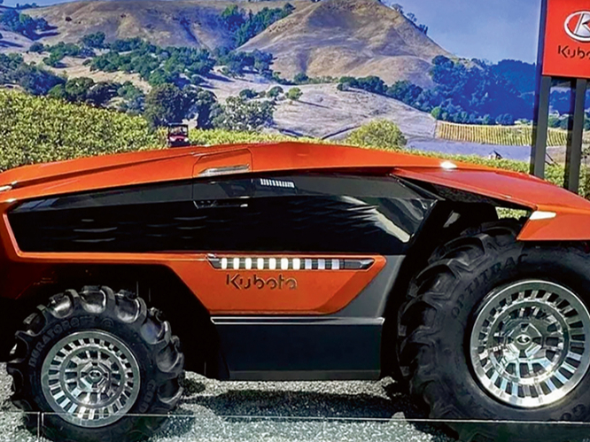 'Kubota Agri Concept' robottraktors.