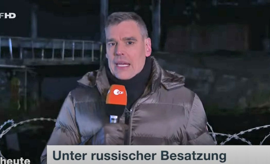 Telekanāla ZDF Maskavas biroja vadītājs Armins Kerpers.