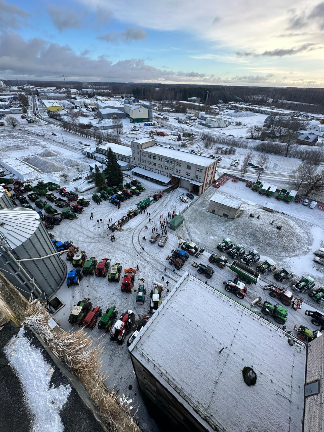 Lauksaimnieku protesti.