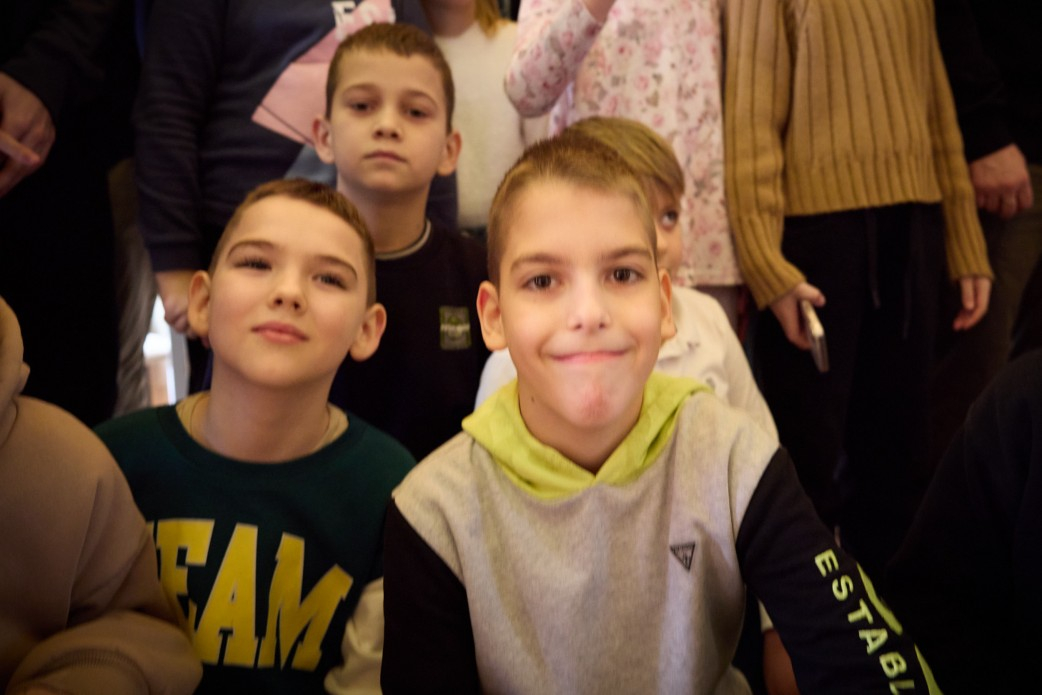 Ukraiņu bērni. Ilustratīvs foto.