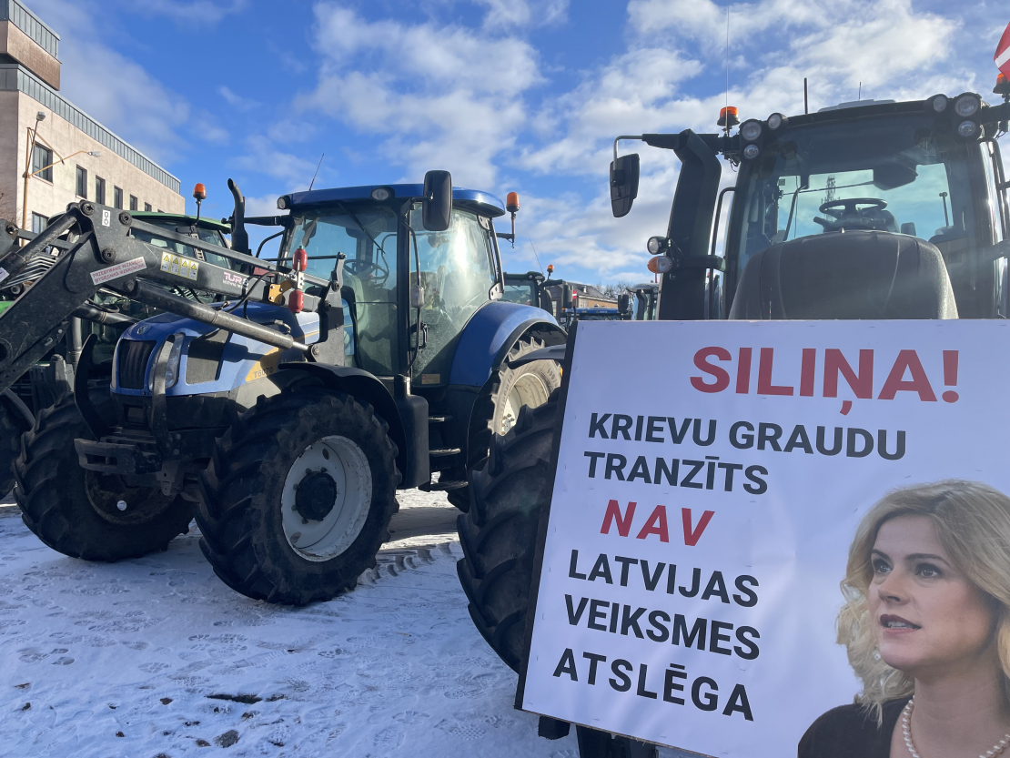 Lauksaimnieku protesti.