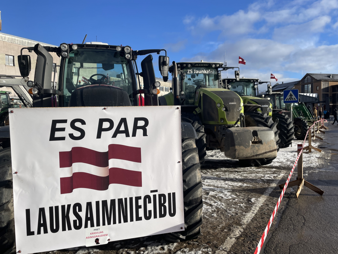 Lauksaimnieku protesti.