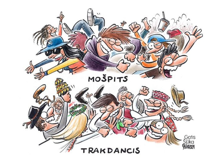 Pērnā gada konkursā starp nevārdiem bija iesūtīts anglicisms "mošpits", bet šogad tam jau bija atradies latvisks jaunvārds "trakdancis".