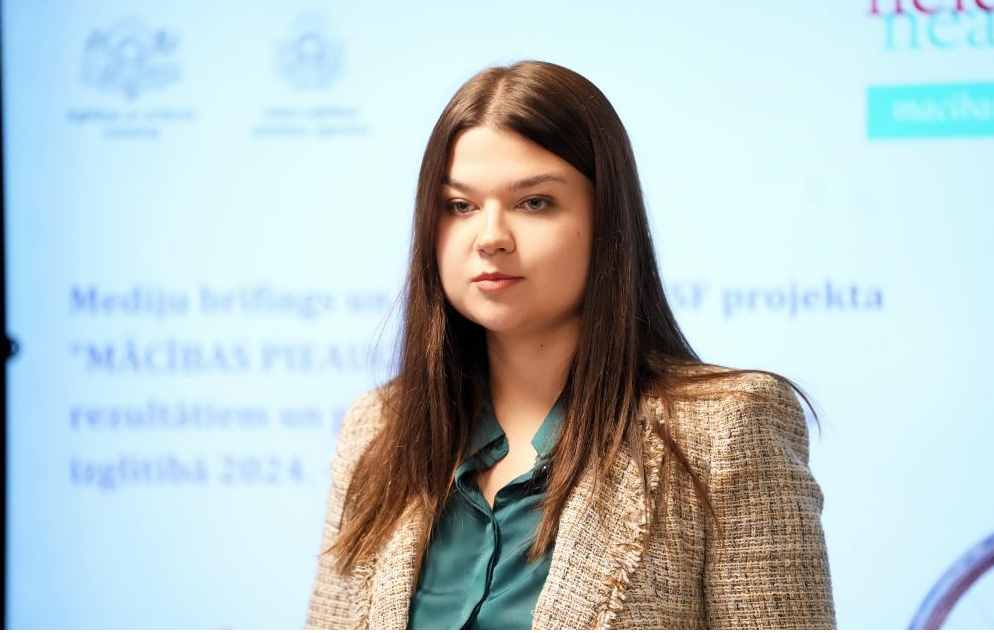 IZM parlamentārā sekretāre Silvija Reinberga.
