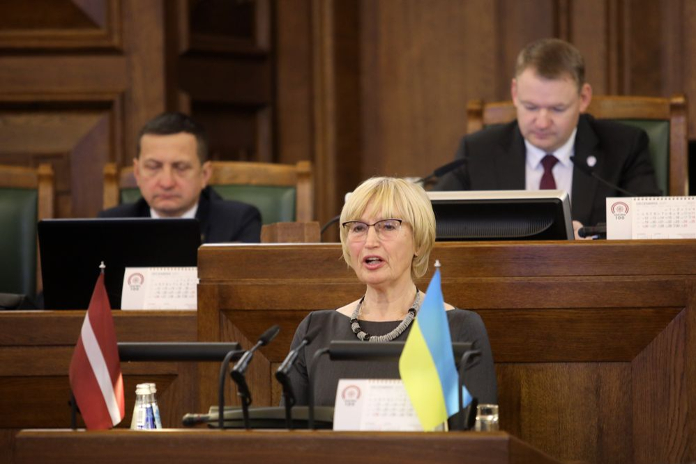 Bijusī veselības ministre un Saeimas deputāte Ingrīda Circene ("Jaunā Vienotība").