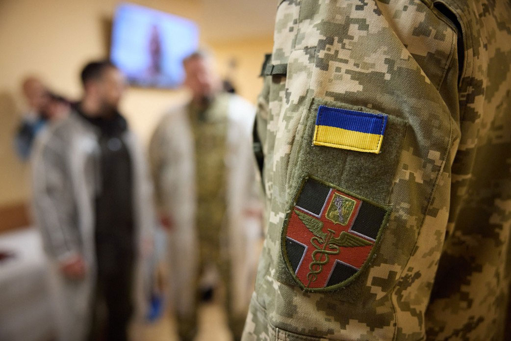 Ukraiņu karavīri. 