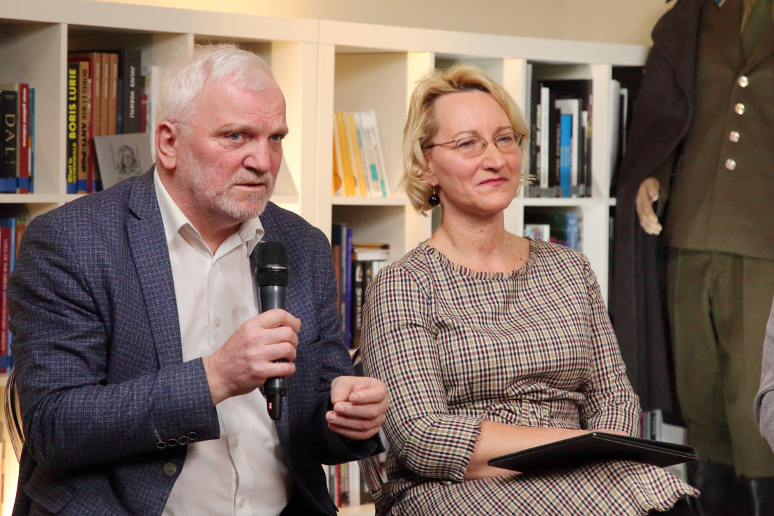  "Vērtējam darbus un solījumus" cikla diskusija “Kā nosargāt demokrātiskās vērtības?” Daugavpilī. 