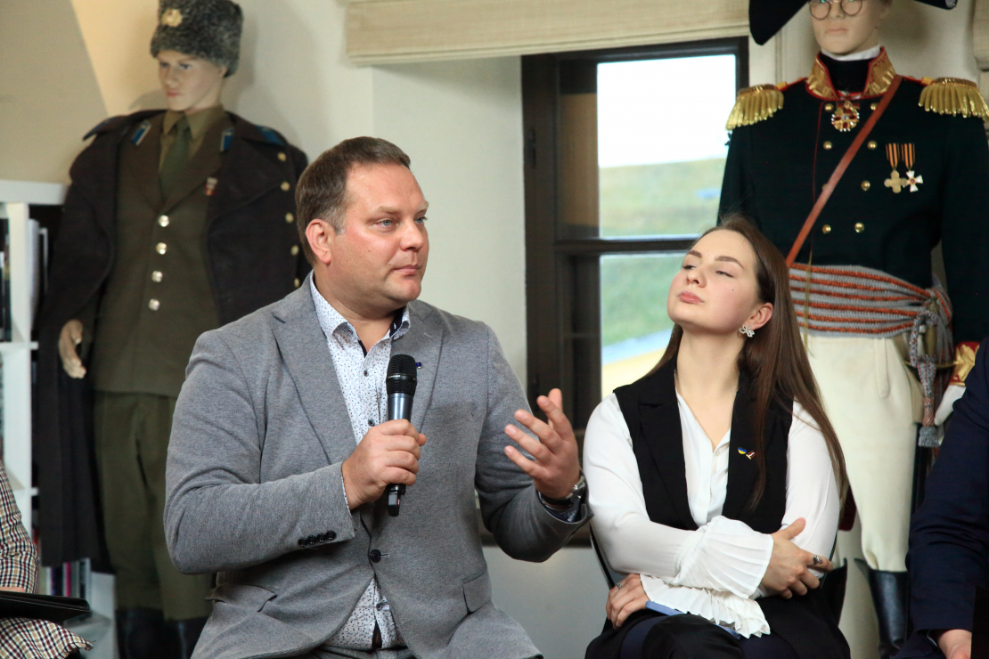  "Vērtējam darbus un solījumus" cikla diskusija “Kā nosargāt demokrātiskās vērtības?” Daugavpilī. 