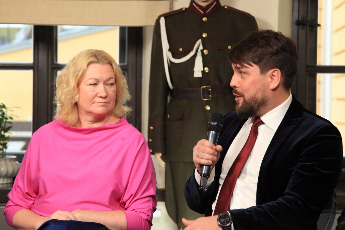  "Vērtējam darbus un solījumus" cikla diskusija “Kā nosargāt demokrātiskās vērtības?” Daugavpilī. 