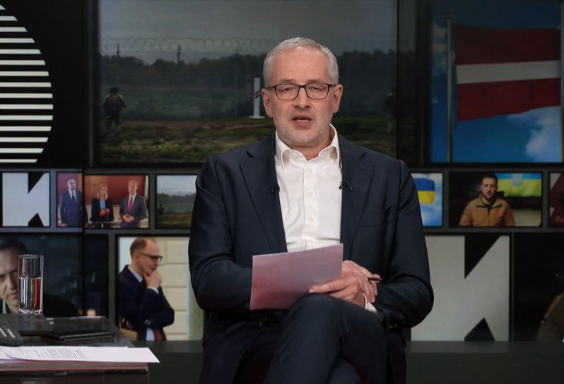 Žurnālists Jānis Domburs.