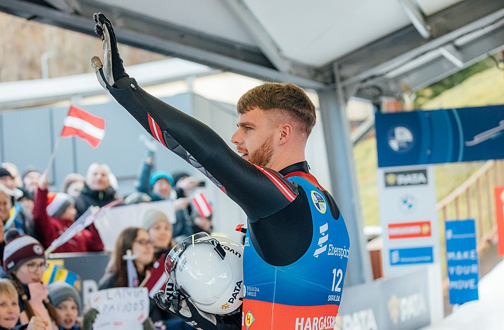 Kristeram Aparjodam pasaules čempionāta individuālie mači beidzās ar kritienu, bet sezonas vērtējumā viņš bijis viens no labākajiem kamaniņu sportistiem.