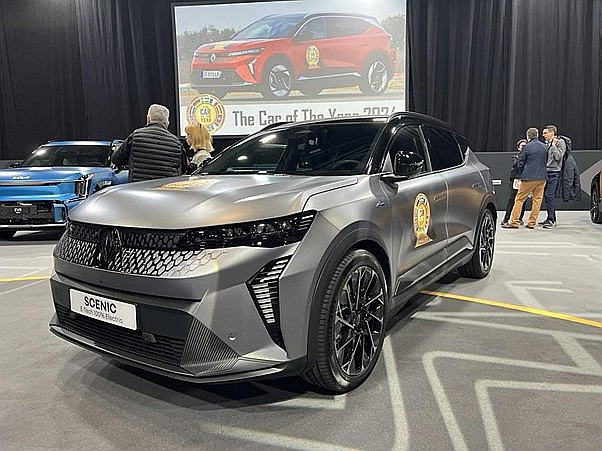 "Renault Scenic" (attēlā) kļuva par Eiropas Gada auto, aiz sevis atstājot "BMW" jauno 5. sēriju un "Peugeot 3008".