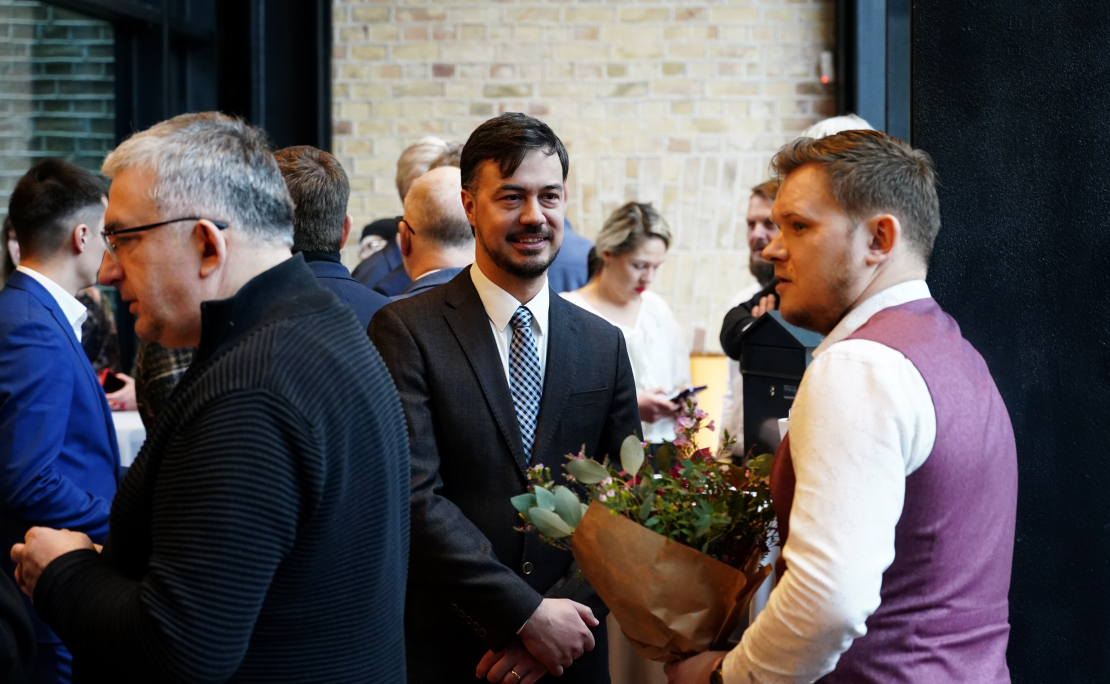 JRT ēku kompleksa atklāšanas pasākums.