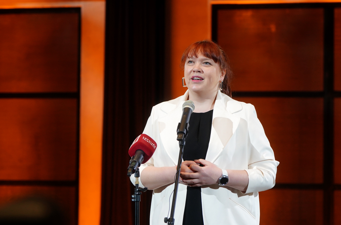 JRT ēku kompleksa atklāšanas pasākums. Agnese Logina. 
