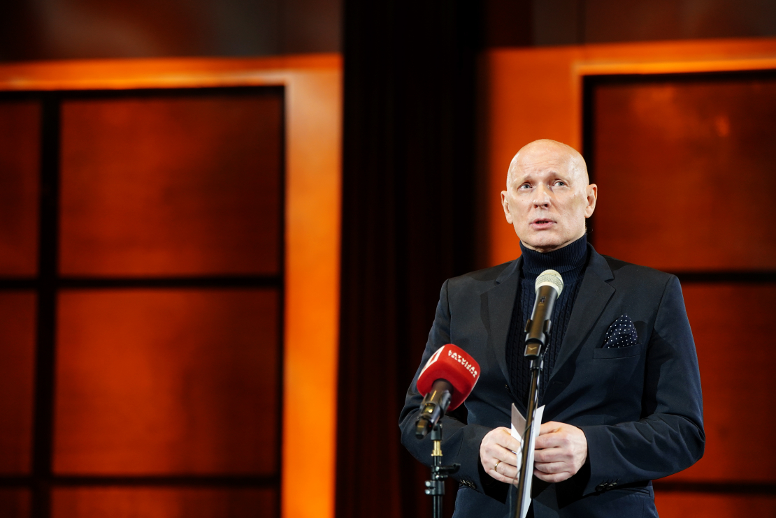 JRT ēku kompleksa atklāšanas pasākums. Alvis Hermanis.