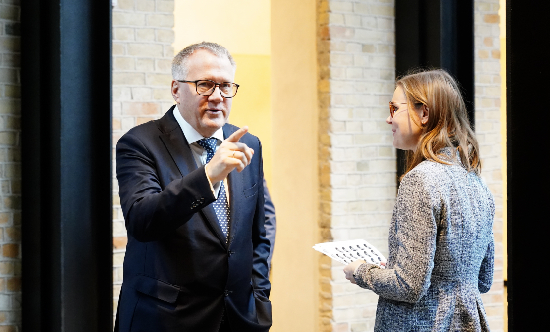 JRT ēku kompleksa atklāšanas pasākums.