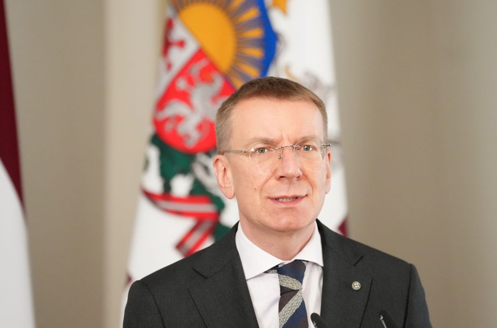 Latvijas prezidents Edgars Rinkēvičs.