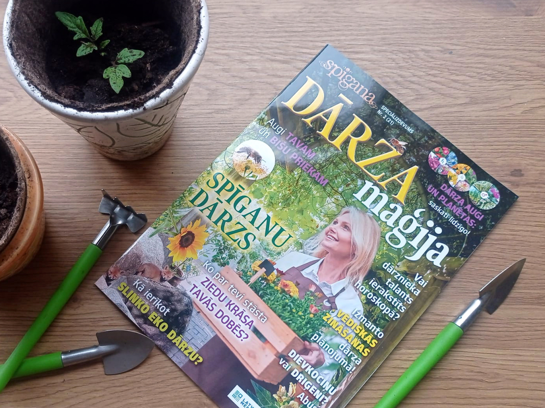 “Spīganas” speciālizdevums “Dārza Maģija”.