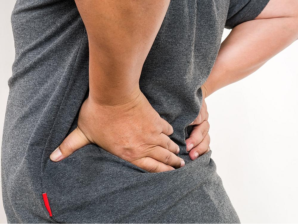 Bieži vien starpskriemeļu disku trūce veidojas mugurkaula jostas daļā.