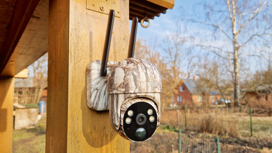 Meža kamera der arī mājas pagalma novērošanai.