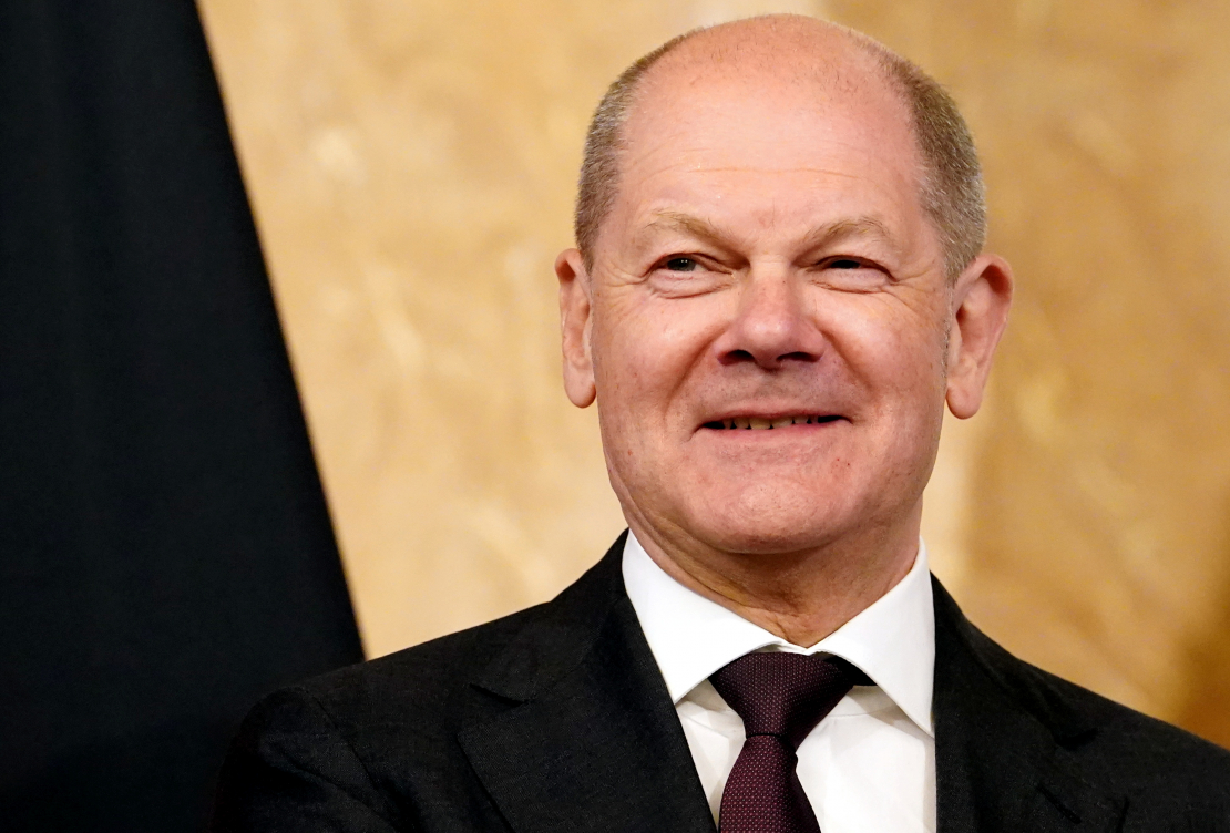 Baltijas valstu premjerministru un Vācijas kanclera tikšanās. Olafs Šolcs.