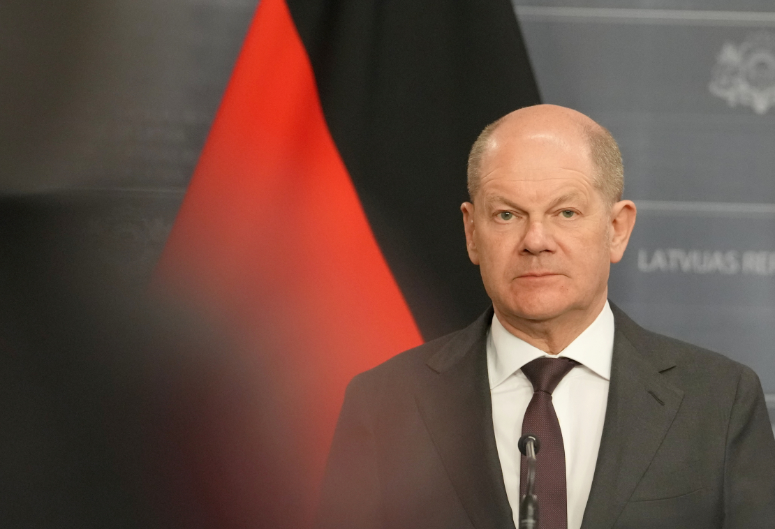 Baltijas valstu premjerministru un Vācijas kanclera tikšanās. Olafs Šolcs.