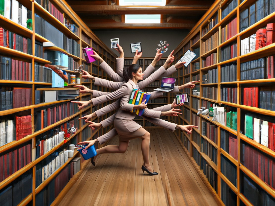 Kādas vēl funkcijas varētu paģērēt bibliotēkām un bibliotekāriem, lai tās būtu neiespējami izpildīt?