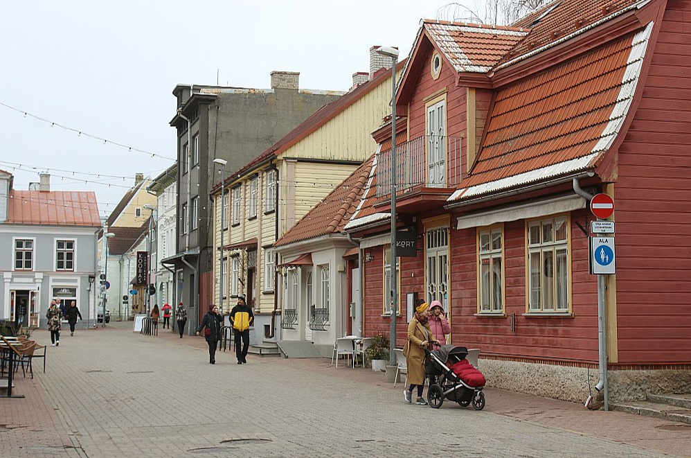 Pērnavas vecpilsēta – iecienīta vieta nesteidzīgām pastaigām.TUR vartiTallinas vārti Pērnavā, kur sācies senais pasta ceļš uz Igaunijas galvaspilsētu.