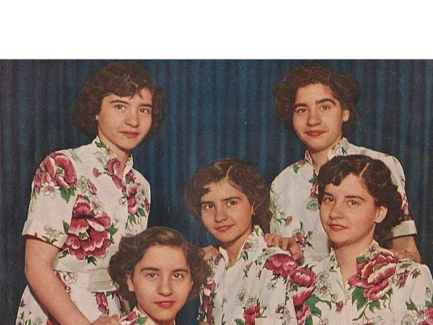 Māsas Dionas 1952. gadā.