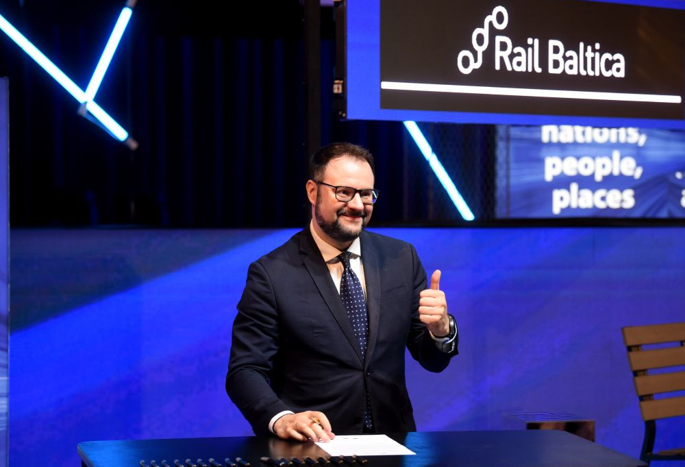 Satiksmes ministrs Kaspars Briškens.