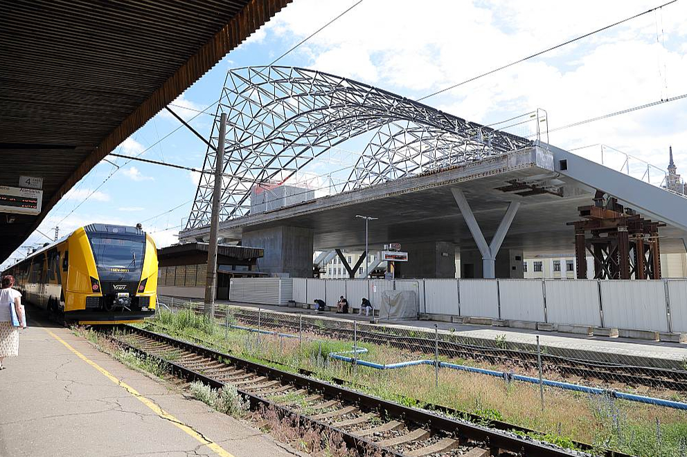 "Rail Baltica" būvniecība.