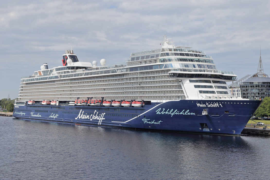 Kuģis "Mein Schiff 1".