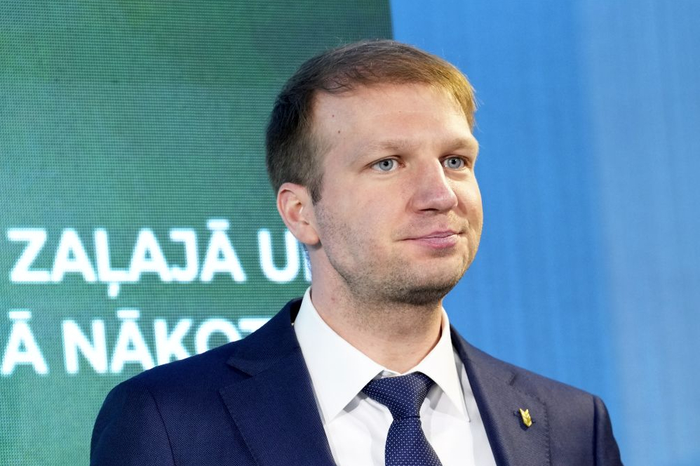Klimata un enerģētikas ministrs Kaspars Melnis.