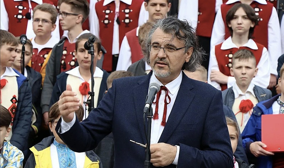Dmitro Katsals: "It viss, kas saistīts ar mūziku, ar dziedāšanu, arī ar Latvijas draugu satikšanu, mums nes cerību un spēku."