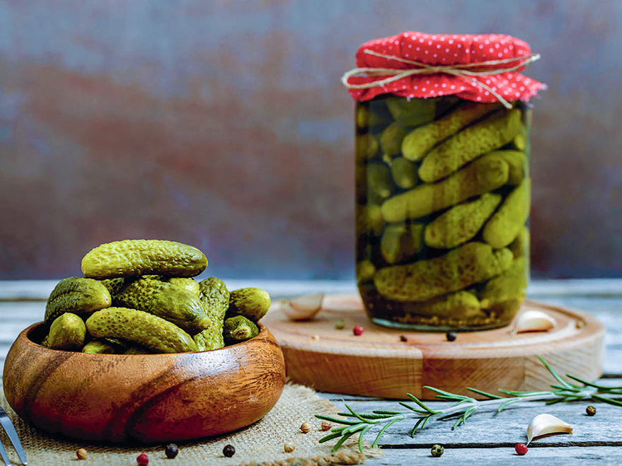 Pipargurķīši.
