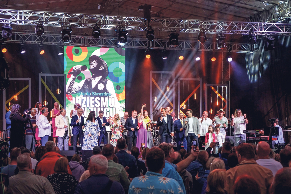 Gunta Skrastiņa dziesmu un ziņģu festivāls.