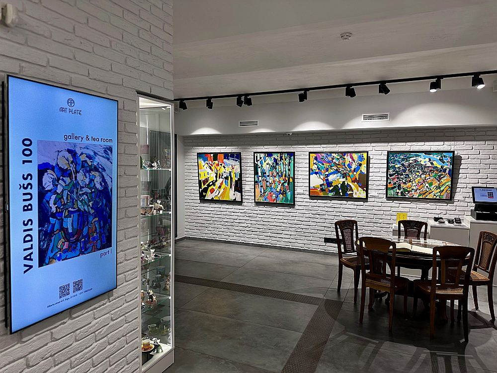 Ekspozīcijas fragments galerijā "Art Platz".