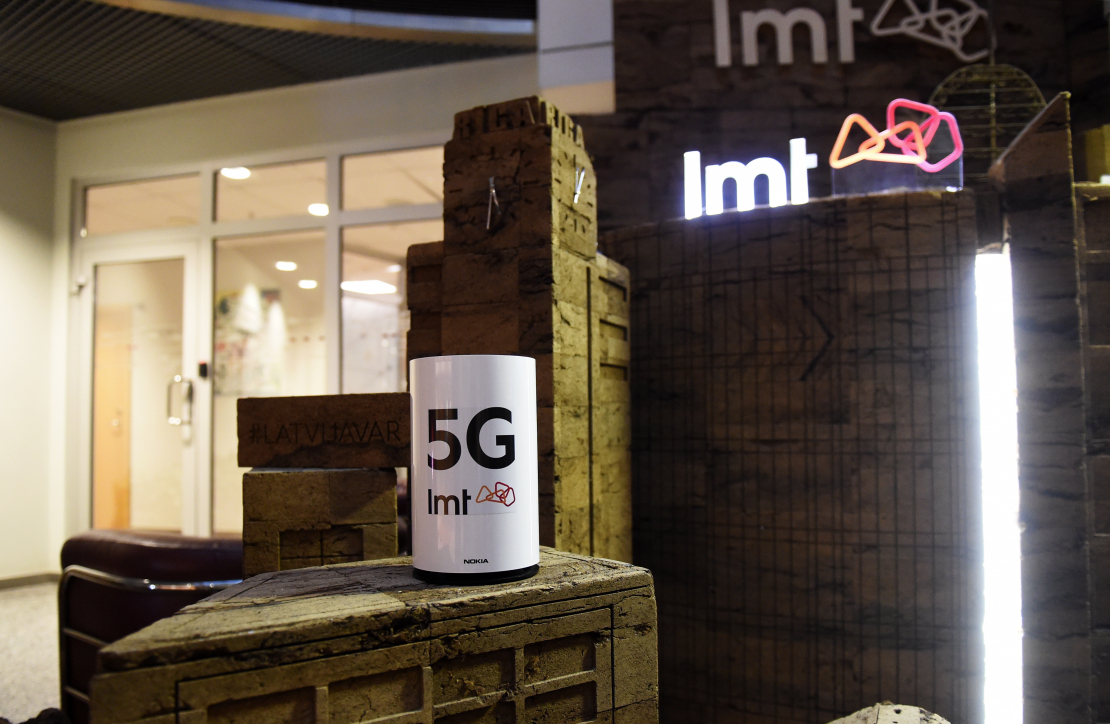 SIA "Latvijas Mobilais telefons" telpas Ropažu ielā.