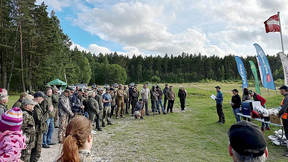 Rīta līnija "SIA Ieroči" rīkotajā pasākumā "Izaicinājums".
